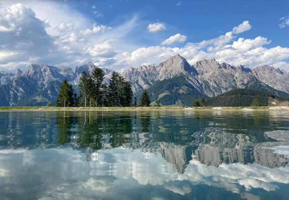 Mountain View Apartment Maria Alm am Steinernen Meer Bagian luar foto