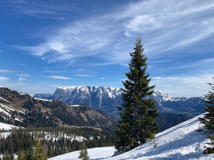 Mountain View Apartment Maria Alm am Steinernen Meer Bagian luar foto
